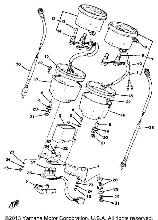Speedometer - Tachometer