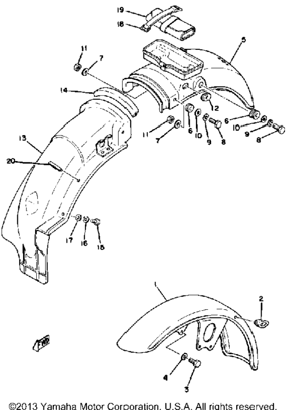 Front Fender - Rear Fender