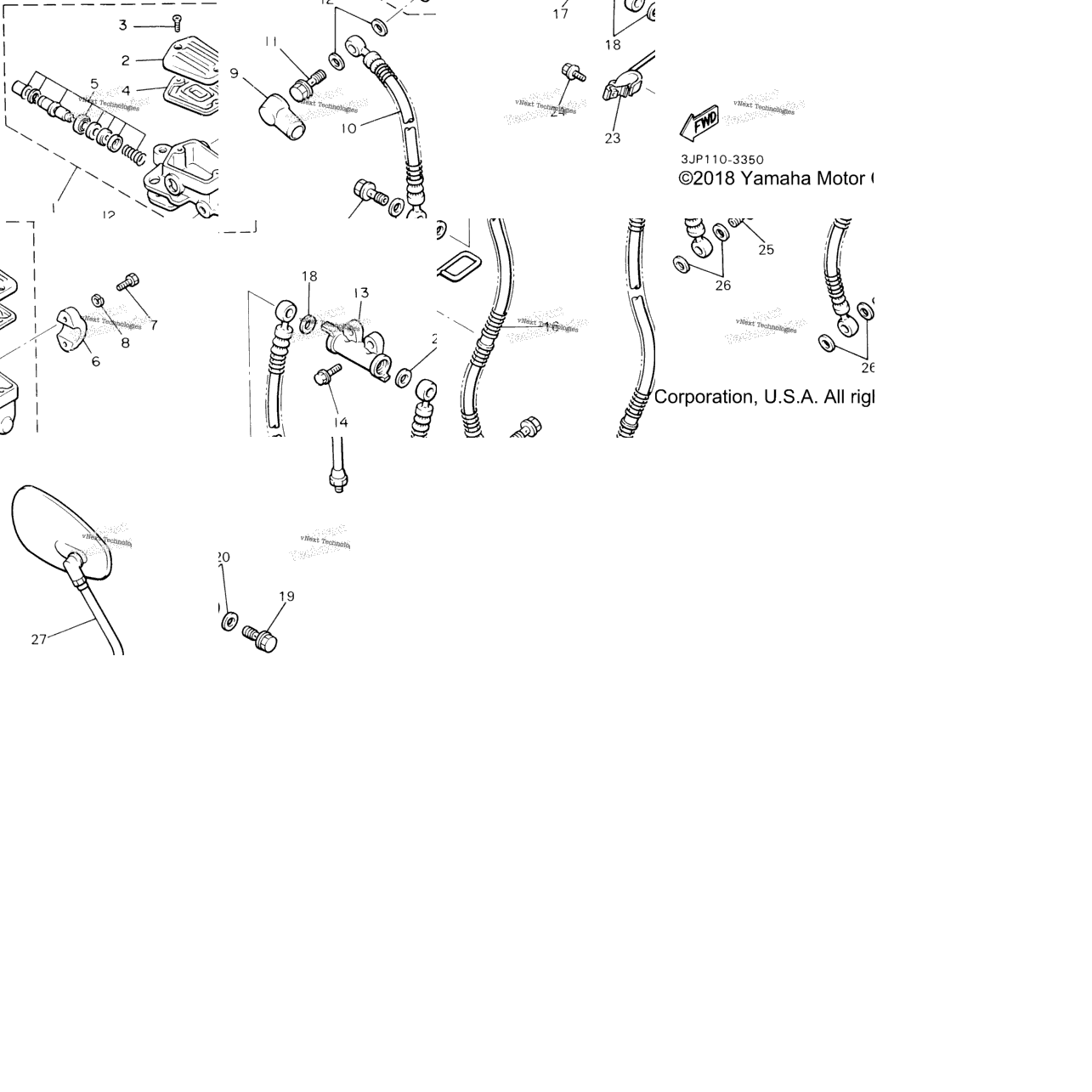 Front Master Cylinder