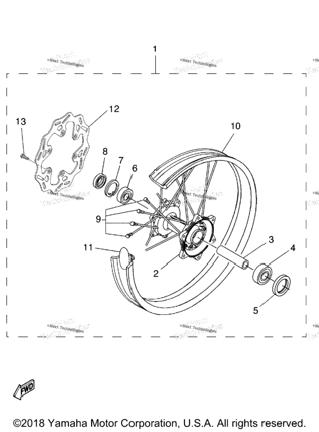 Rear Wheel Kit