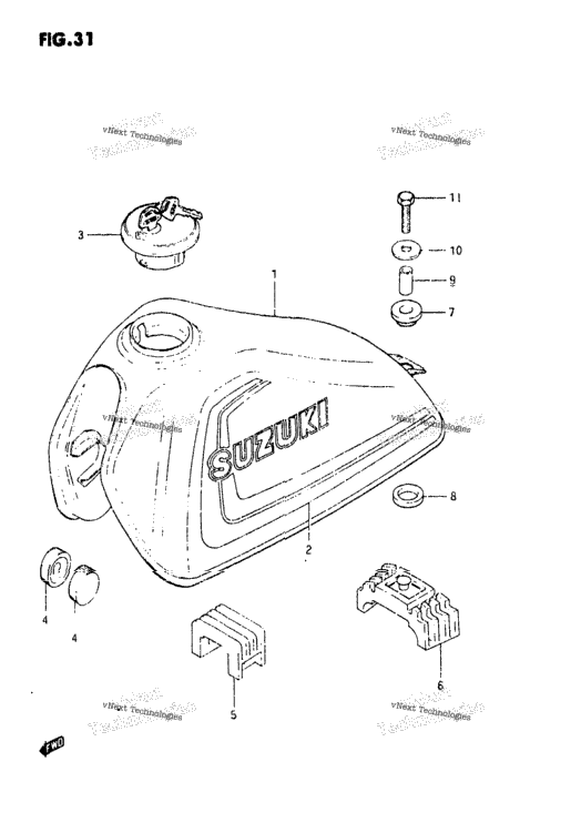 Fuel Tank (Model D)