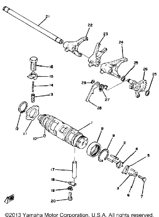 Shift Cam - Fork