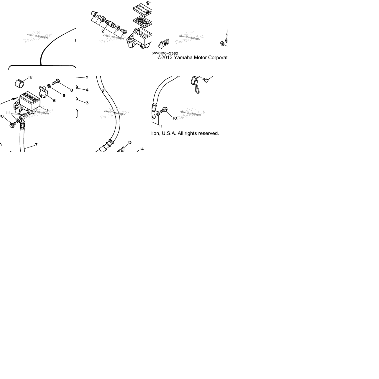 Front Master Cylinder