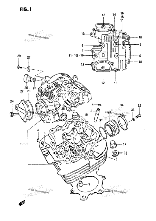 Cylinder Head (Model Z)