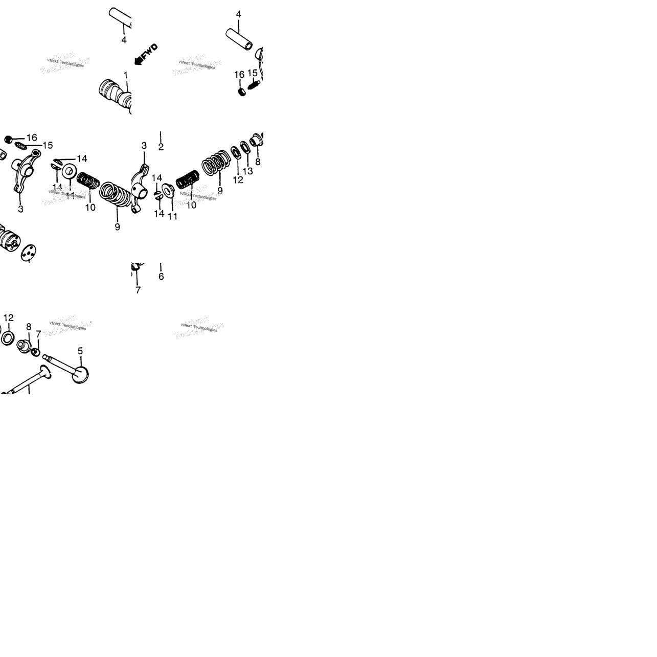 Camshaft + Valve