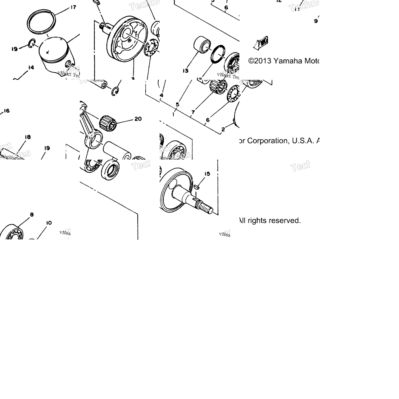 Crankshaft - Piston