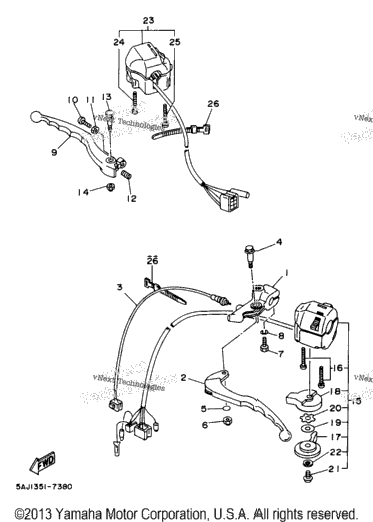 Handle Switch Lever