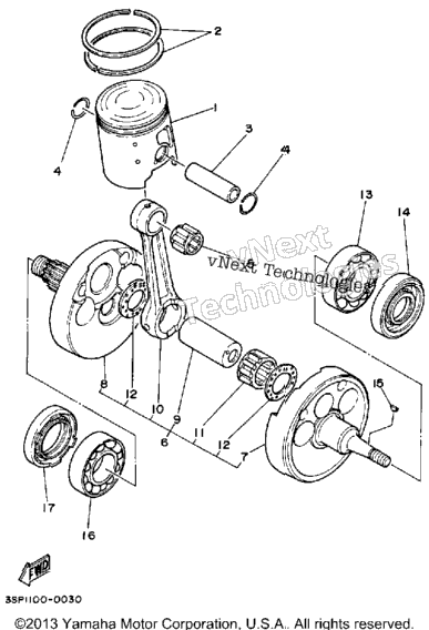 Piston & Con Rod Assembly