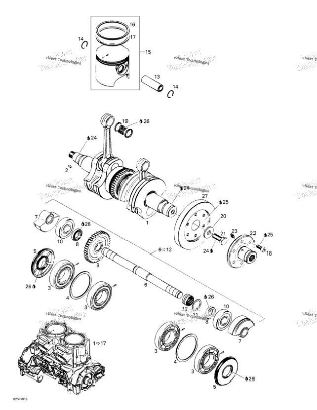 Crankshaft And Pistons