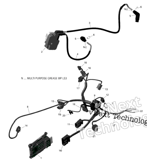 Rotax - Engine Harness And Electronic Module
