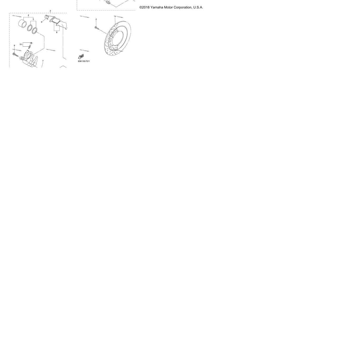 Rear Brake Caliper