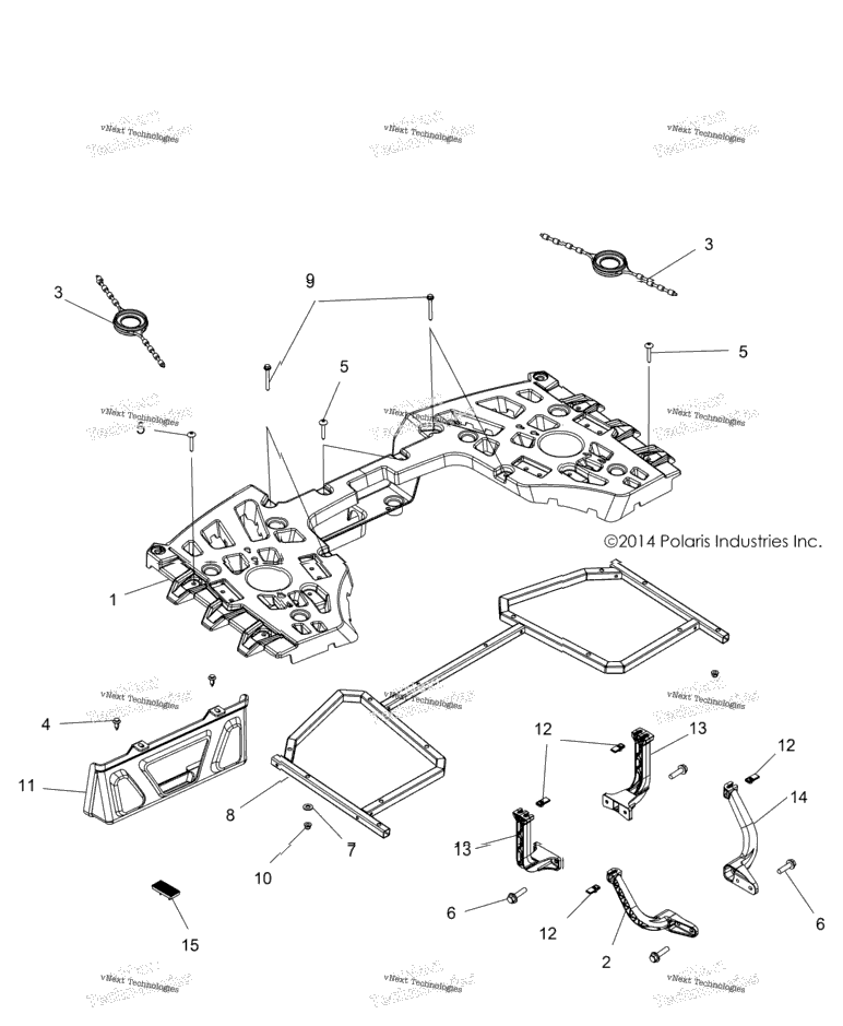 Body, Rear Rack Asm