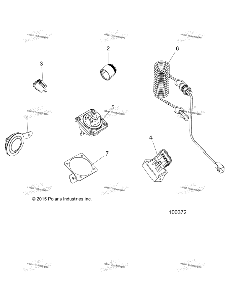 Electrical, Horn & Battery Switch