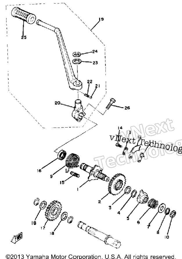 Kick Starter Alternate Parts