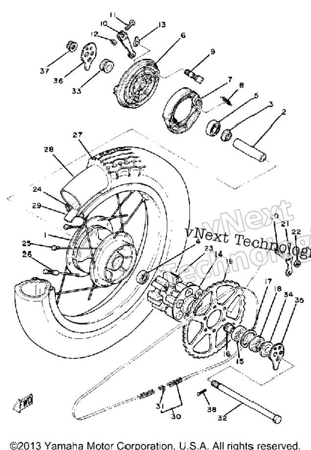 Rear Wheel