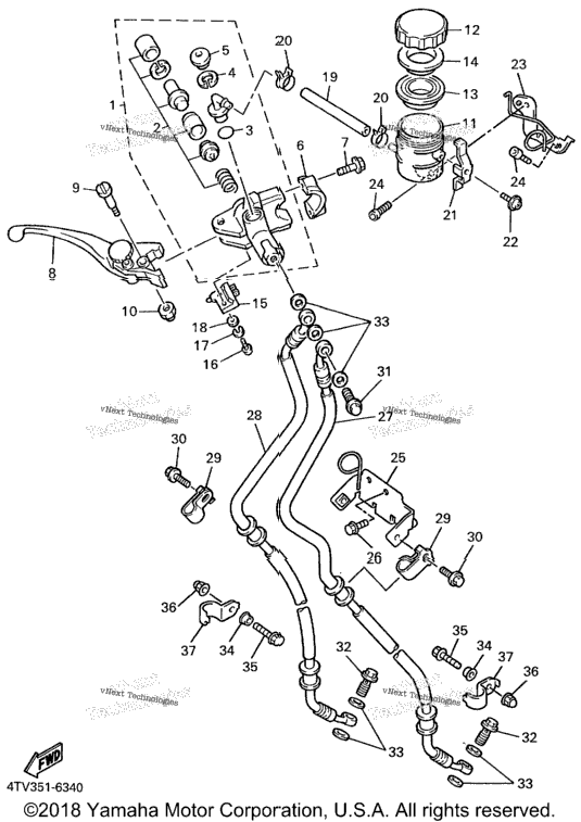 Front Master Cylinder