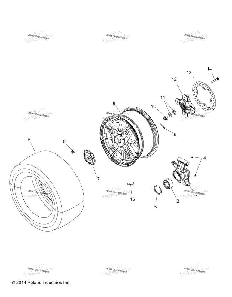 Wheels, Rear & Hub