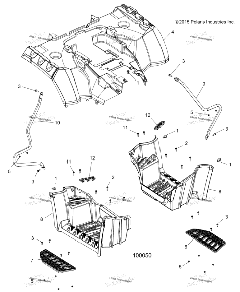 Body, Rear Cab & Footwell