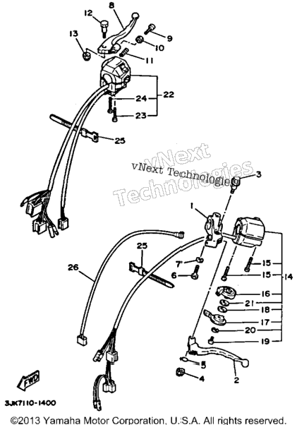 Handle Switch Lever