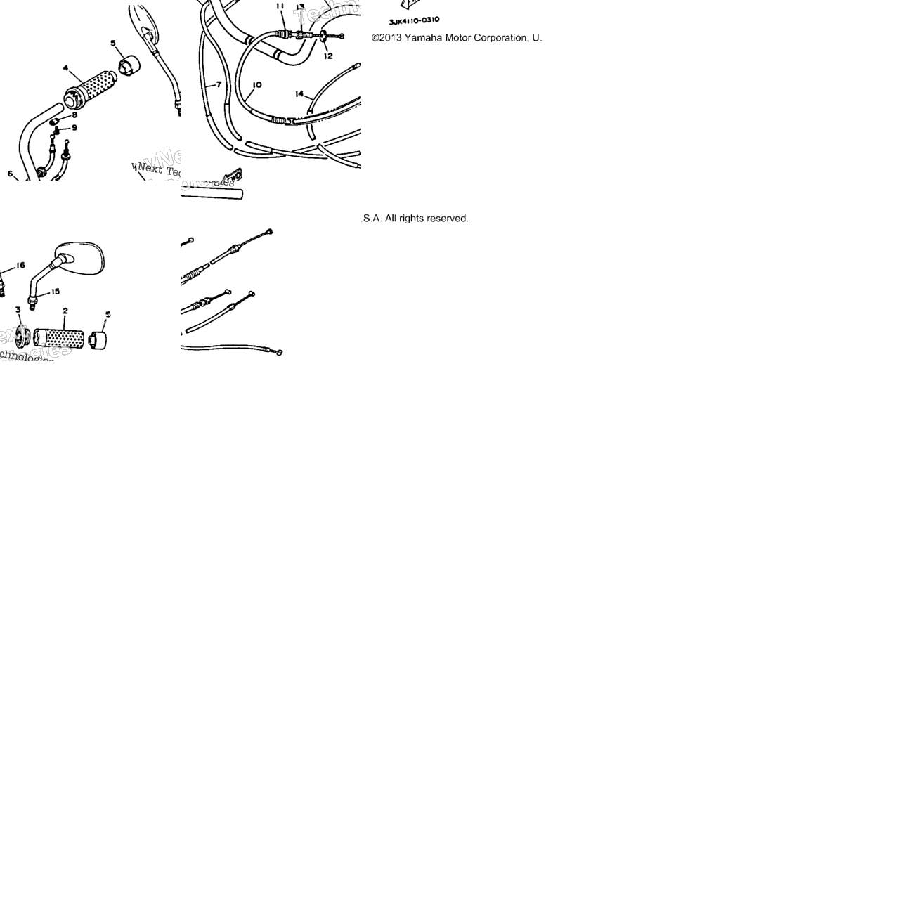 Handlebar Cable