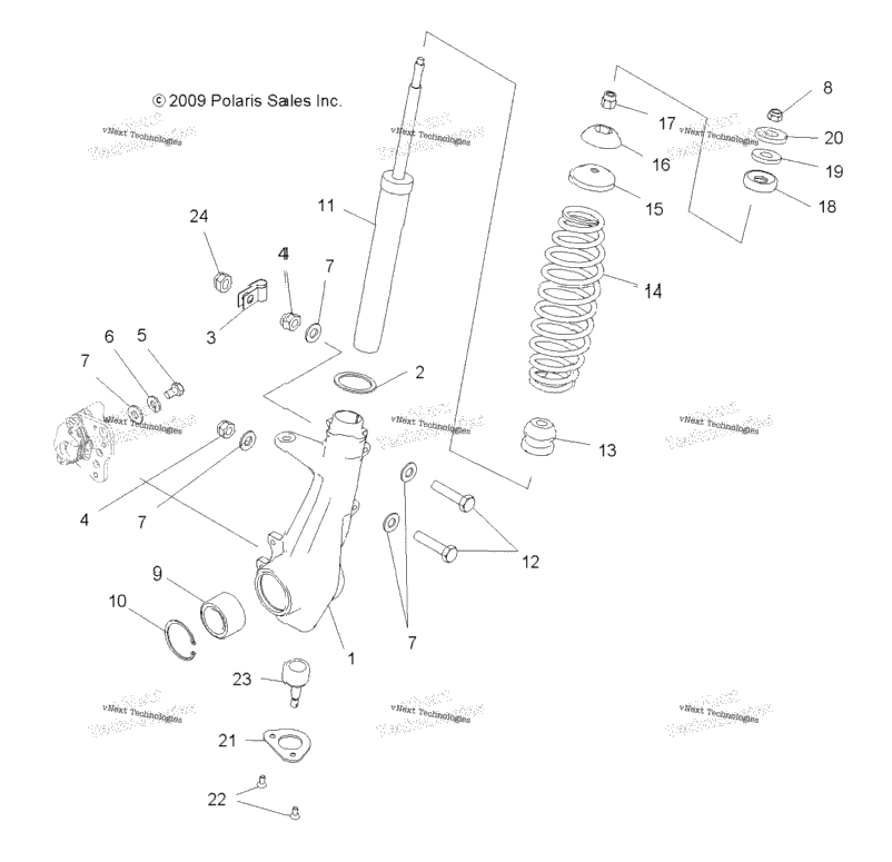 Suspension, Front Strut