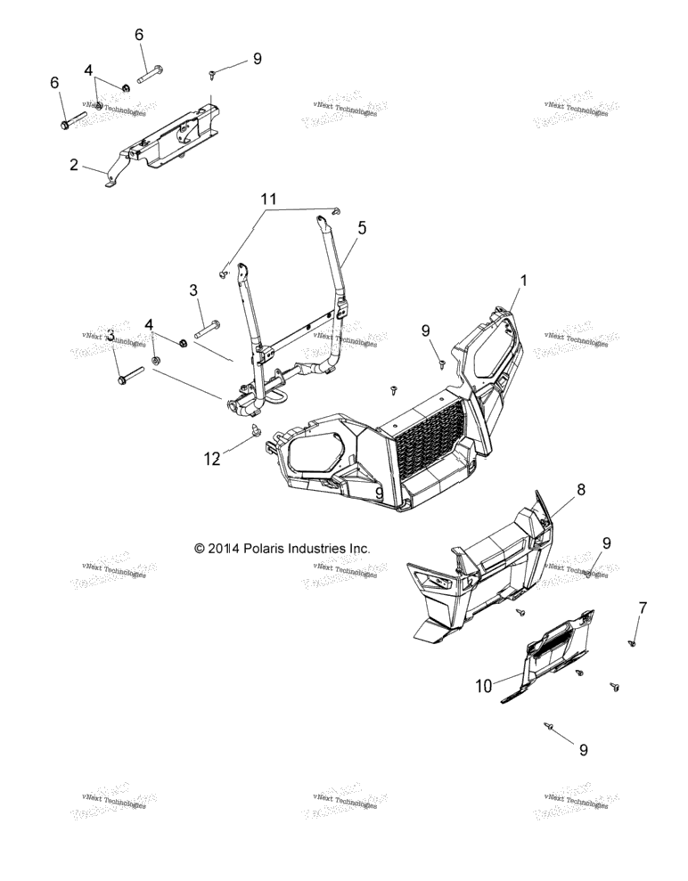 Body, Front Bumper & Mounting
