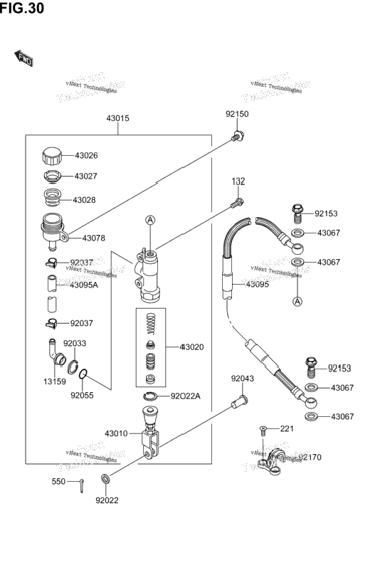 Rear Master Cylinder