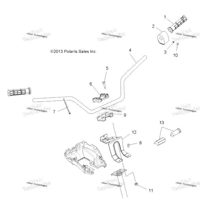 Steering, Handlebar & Controls