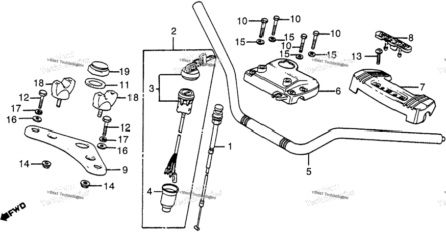 Handlebar + Top Bridge