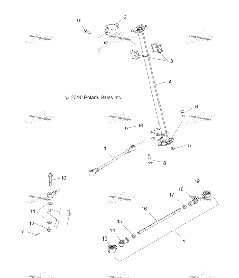 Steering, Steering Post A16sda57n2