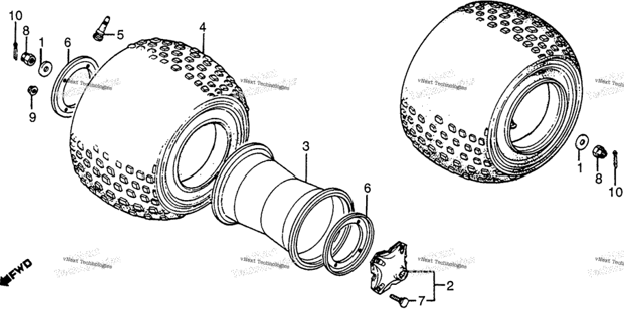 Rear Wheel