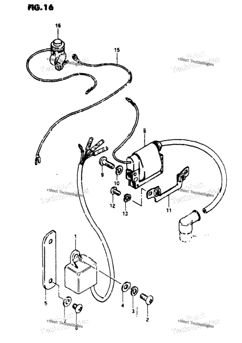 Cdi Unit - Ignition Coil (Rm60x)