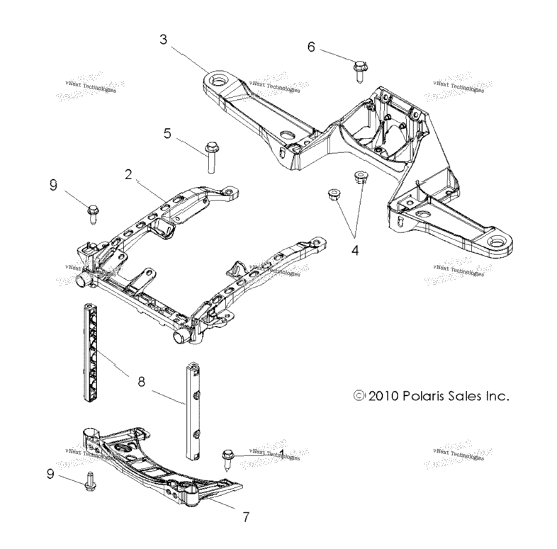 Body, Front Rack Support