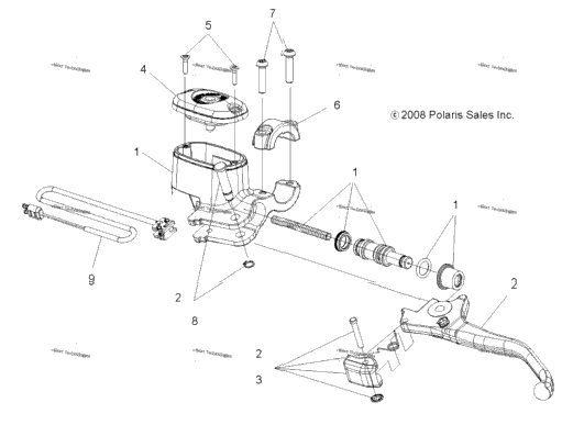 Brakes, Front Brake Lever & Master Cylinder