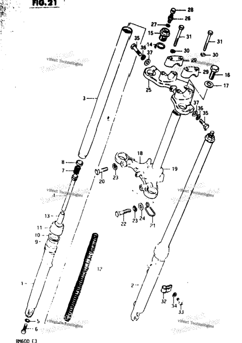 Front Fork (Model Z)