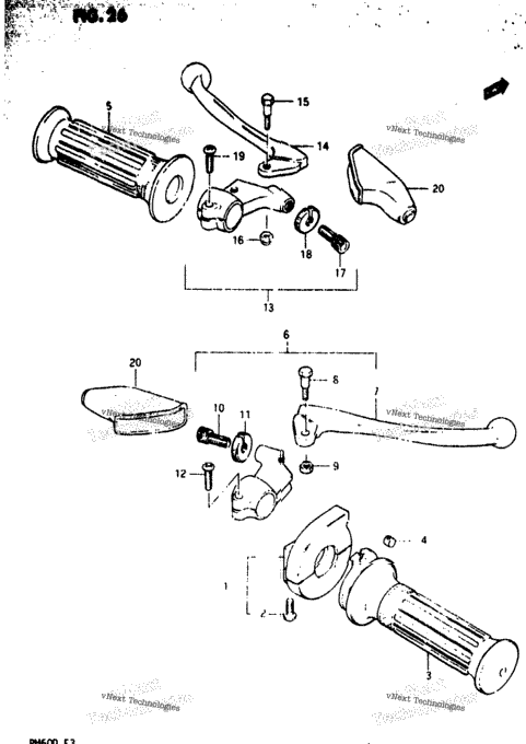 Handle Grip - Handle Switch