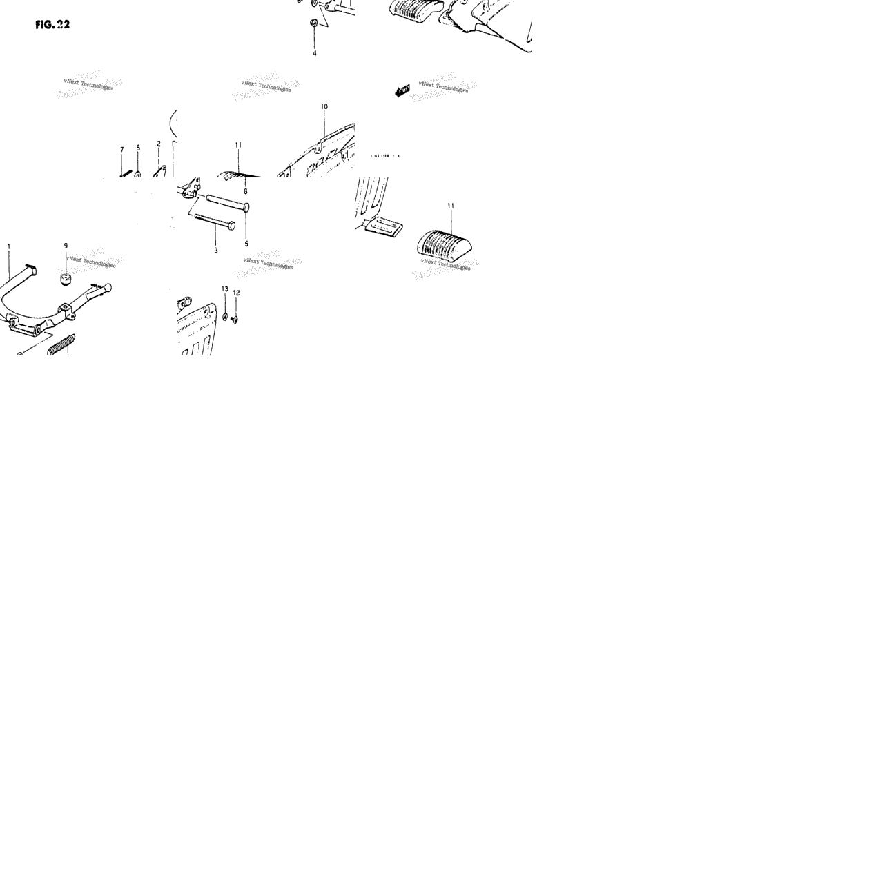 Center Stand-Footrest
