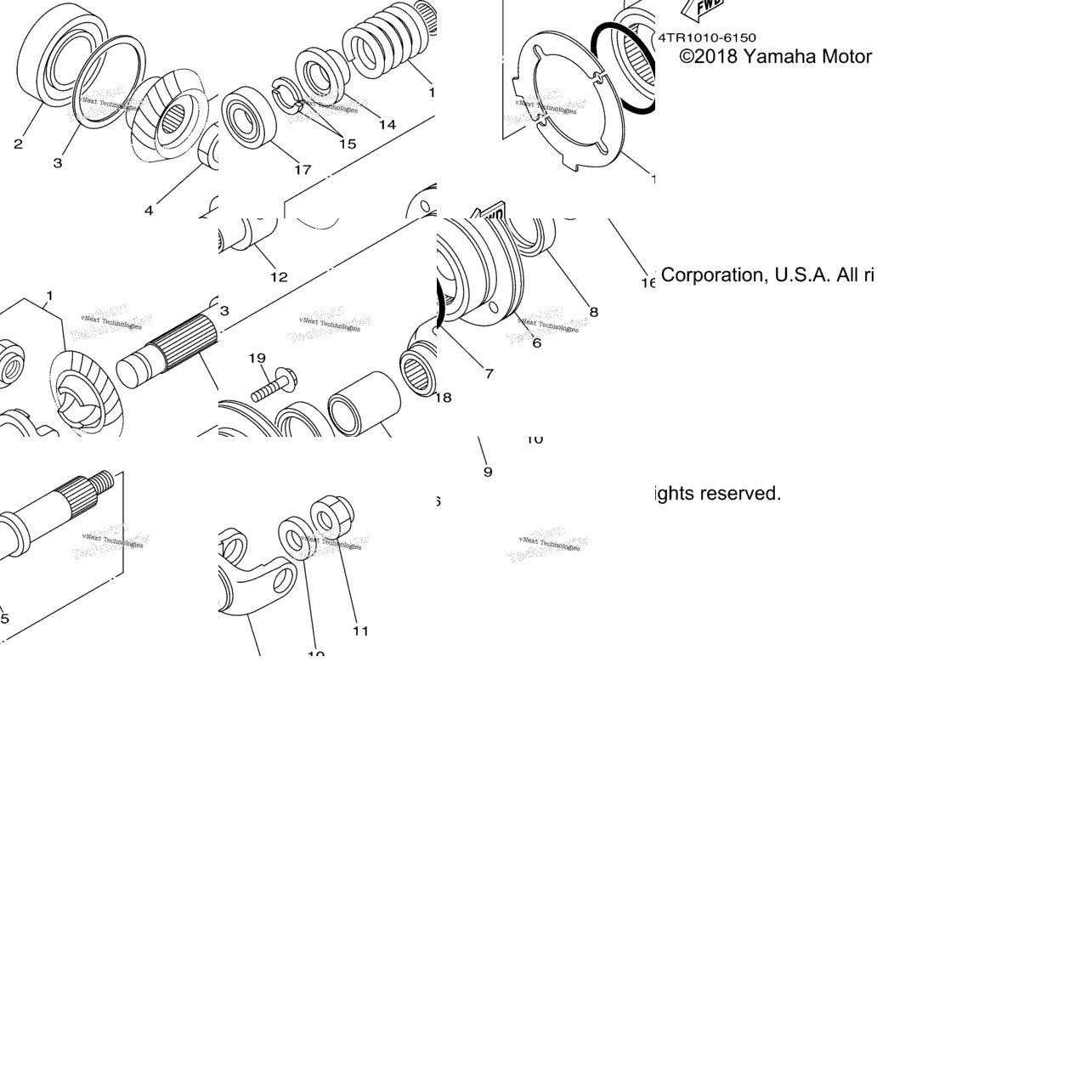 Middle Drive Gear