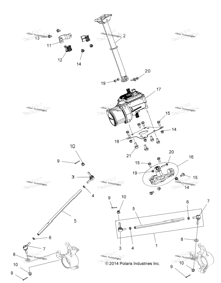 Steering, Steering Post Asm