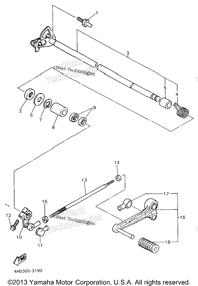 Shift Shaft