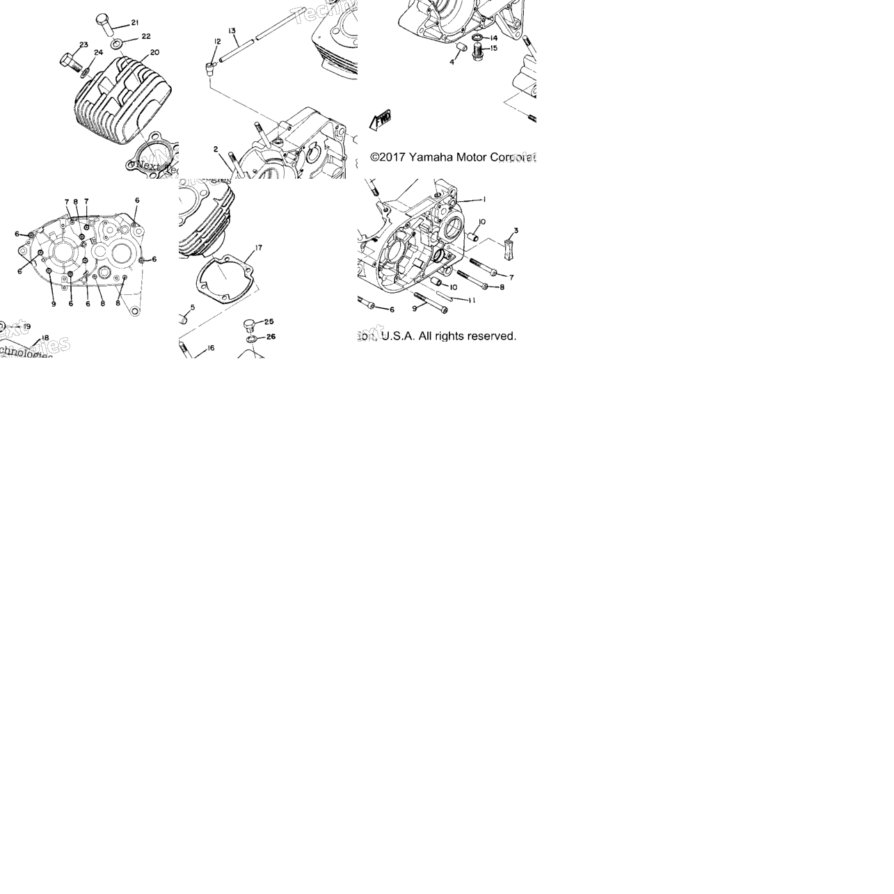 Cylinder - Crankcase