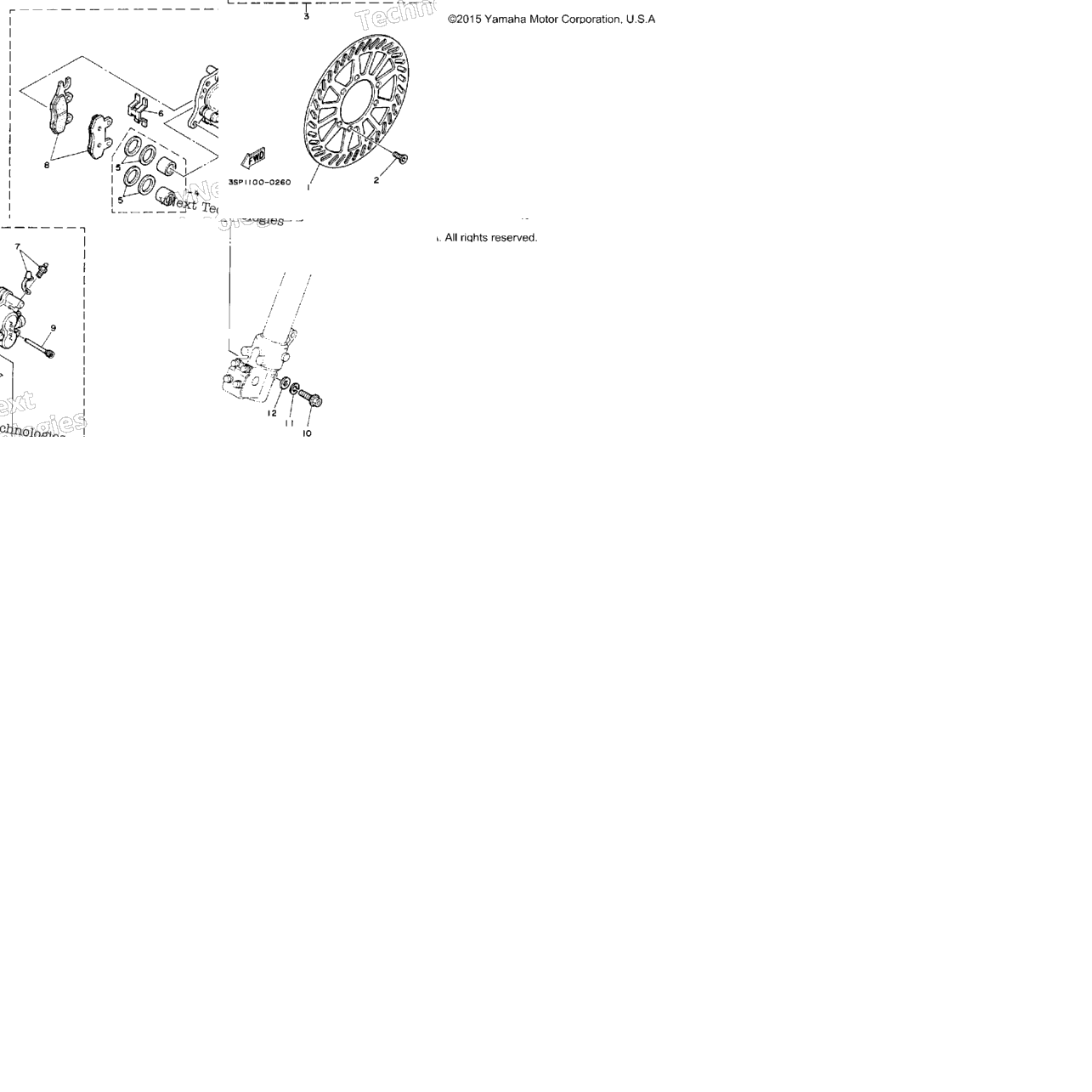 Front Brake Caliper