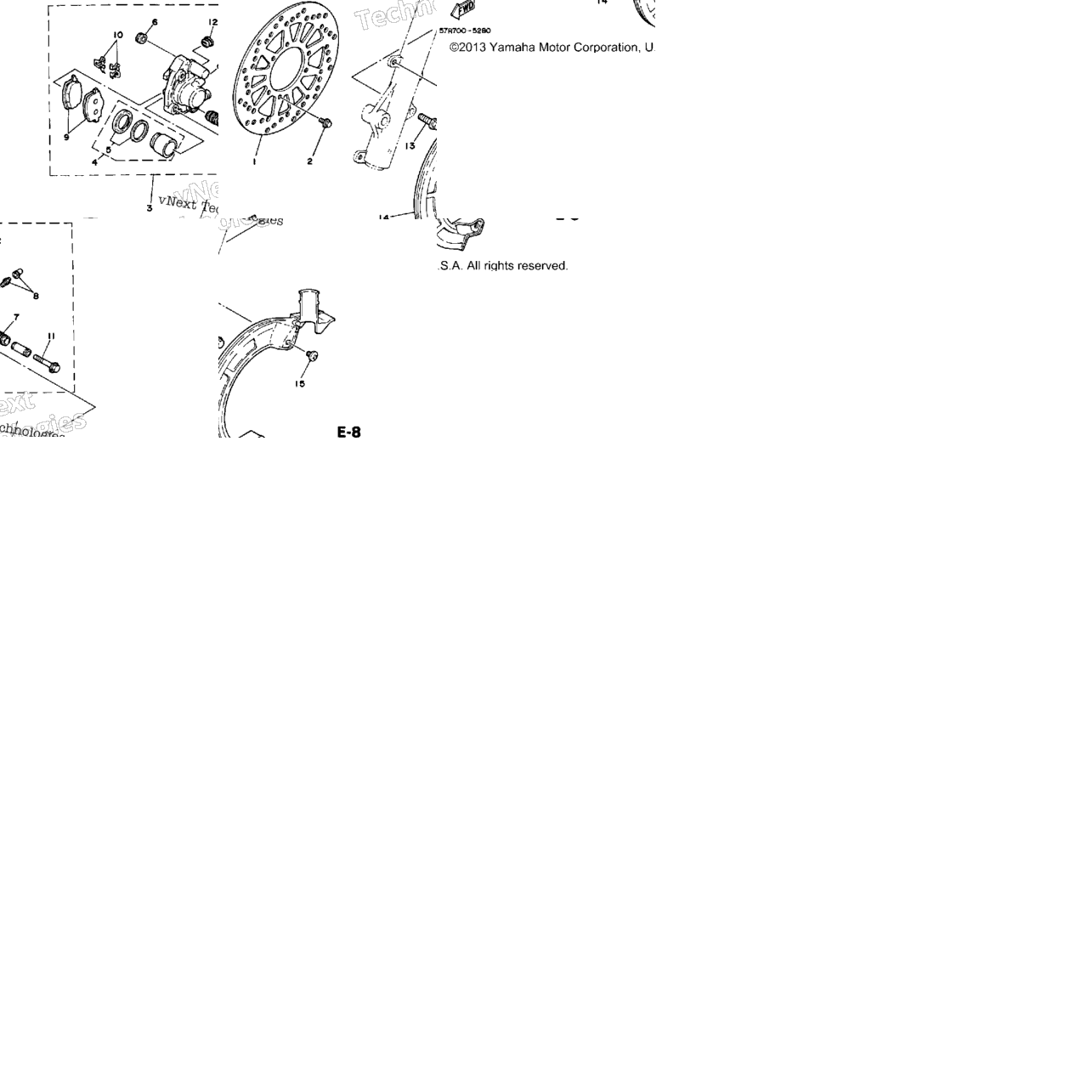 Front Brake - Caliper