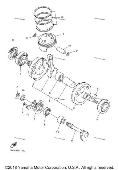 Crankshaft Piston