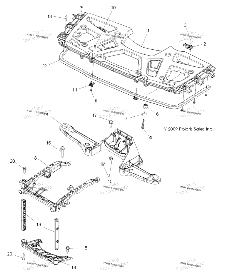 Body, Front Rack & Supports