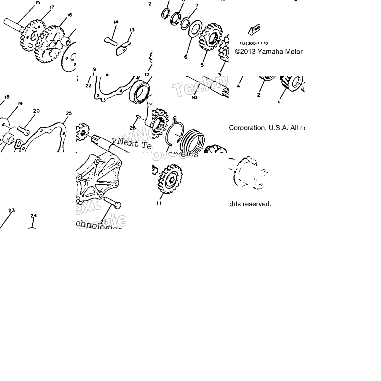 Starting Motor Unit