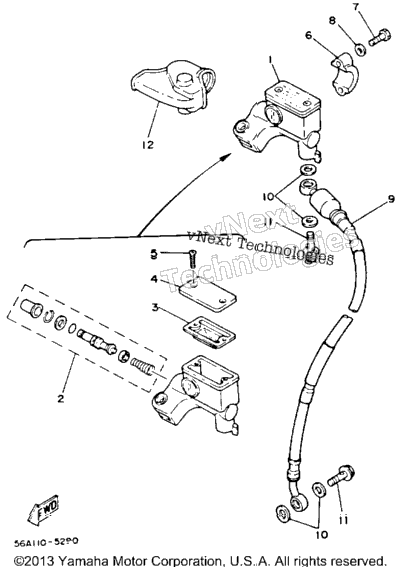 Front Master Cylinder