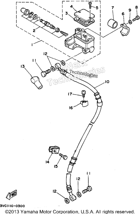 Front Master Cylinder