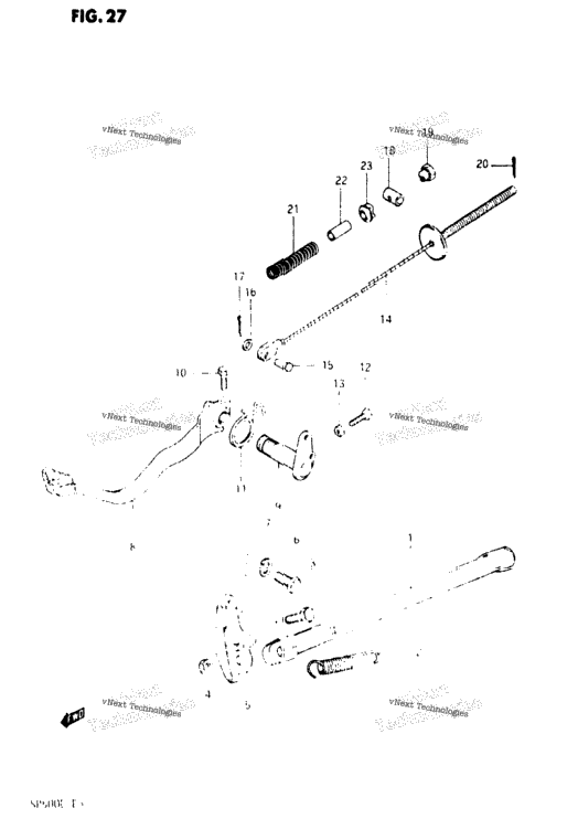 Stand - Rear Brake