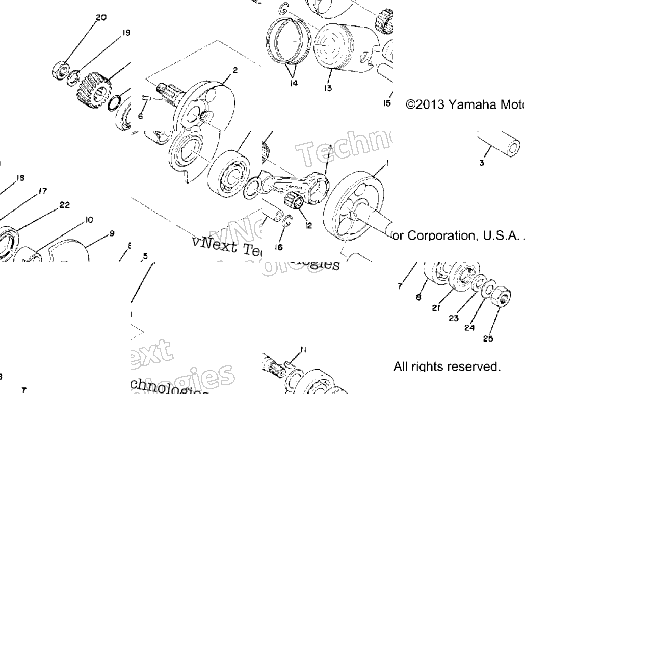 Crank - Piston